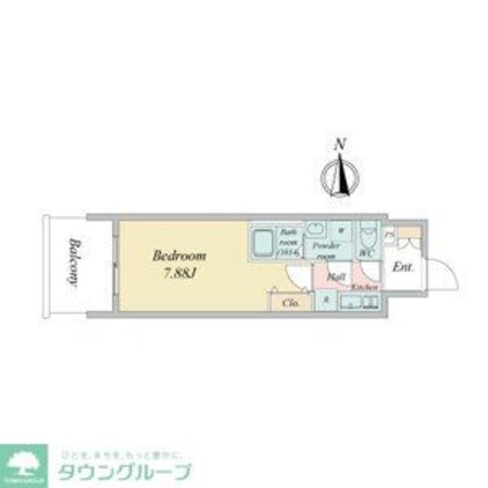 ArtizA金山の物件間取画像